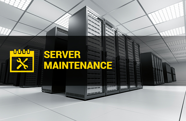 Server Downtime or Maintenance