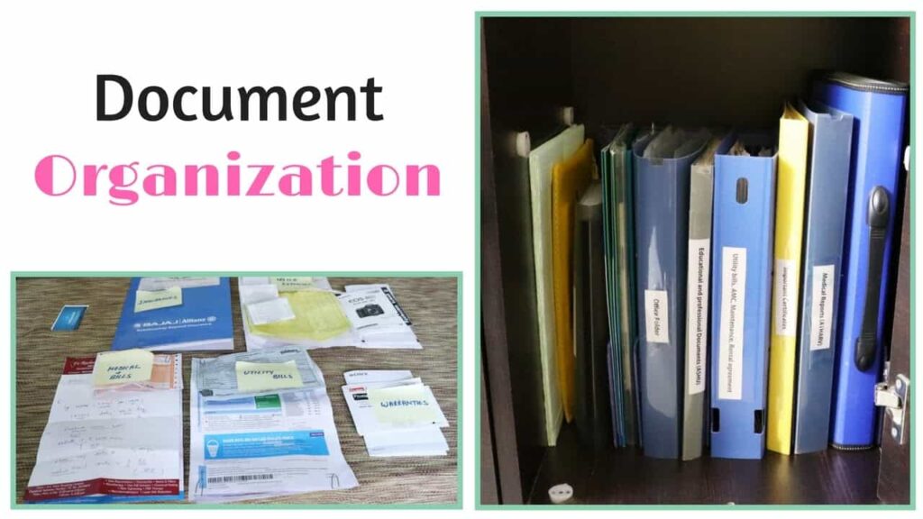 Organize Your Documents