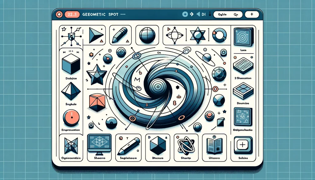 dive into the geometry spot game